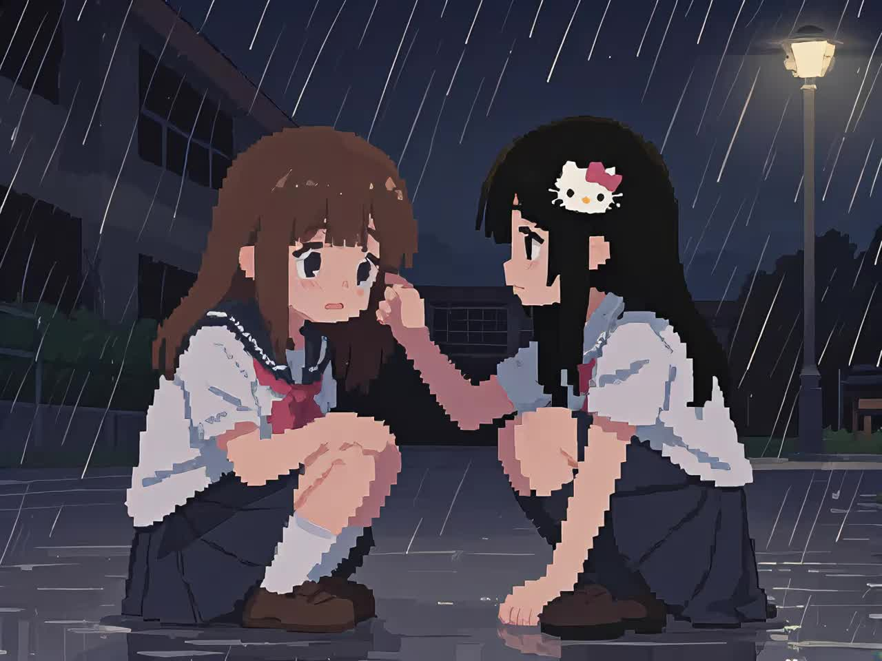 救下落魄少女，没想到竟是宝藏女友！