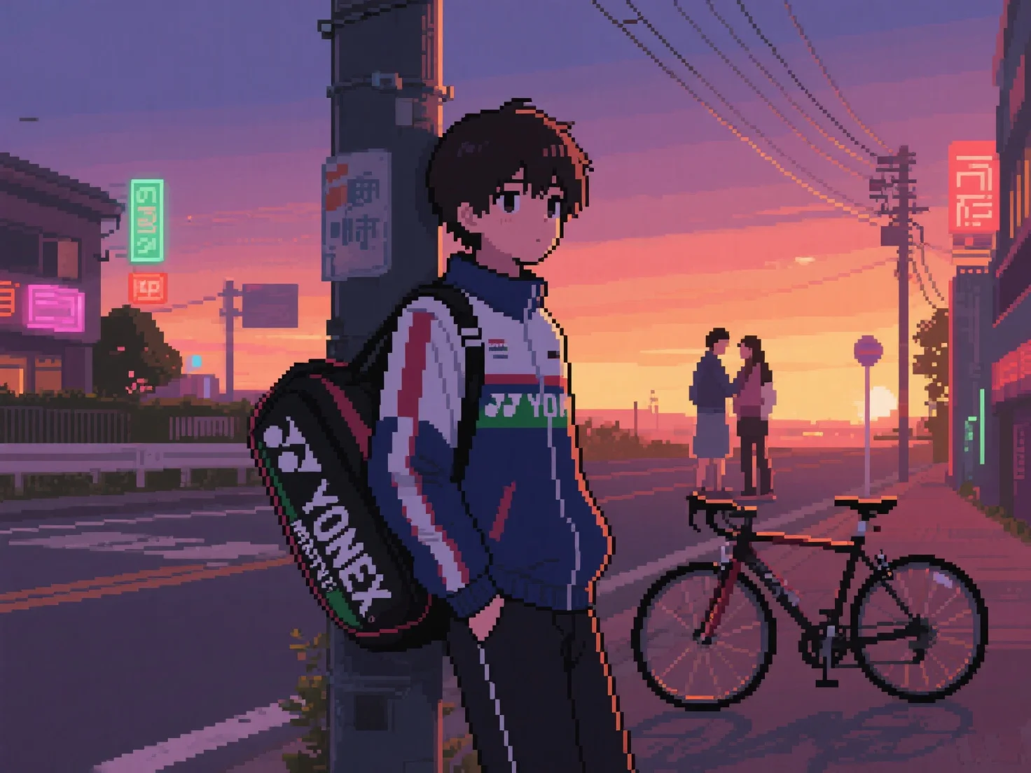一曲朝歌停夜幕