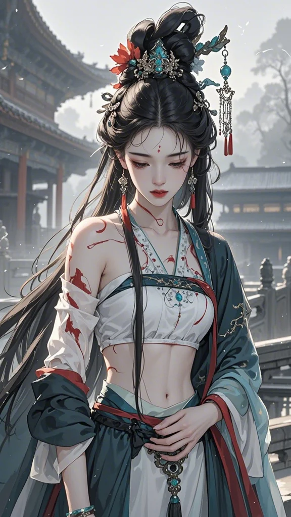 花落魂散余生苦